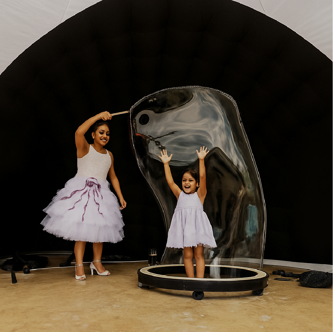 Bubble Show Artist for Events Celebranto