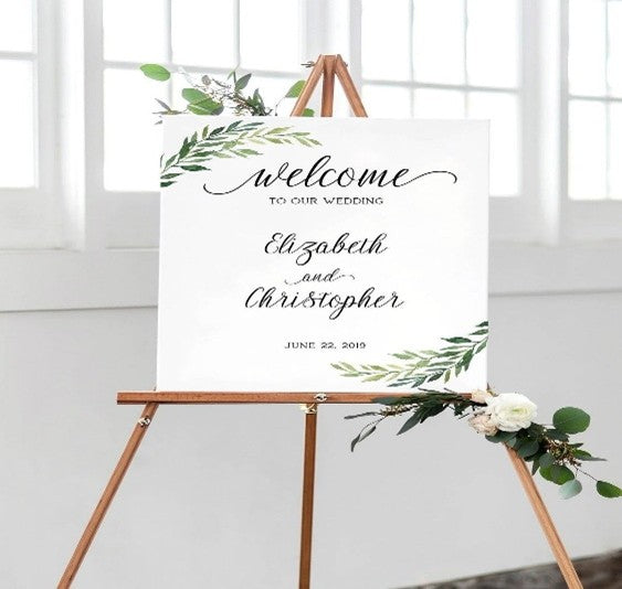 Welcome Board Celebranto