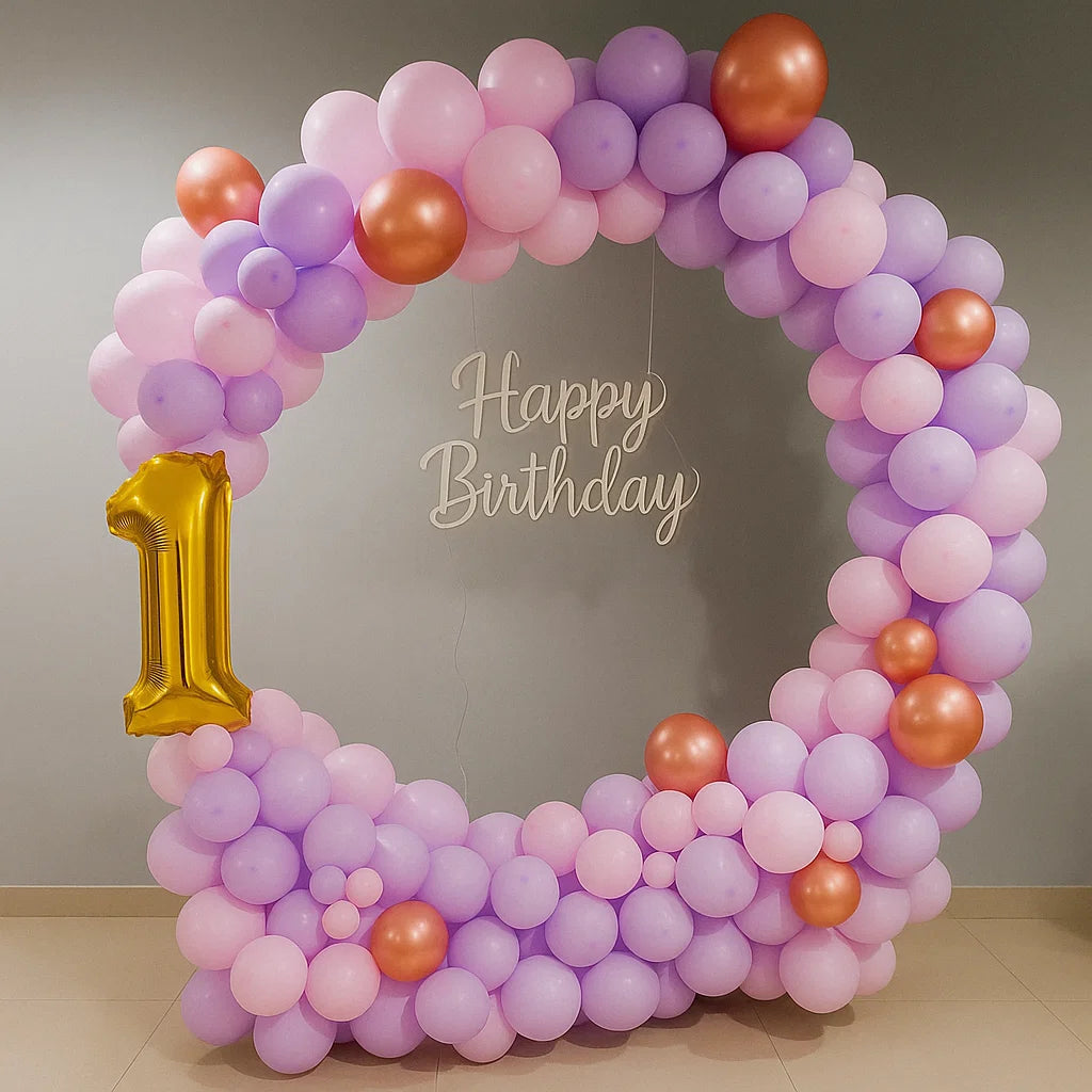 Violet Colors Birthday Decor My Store