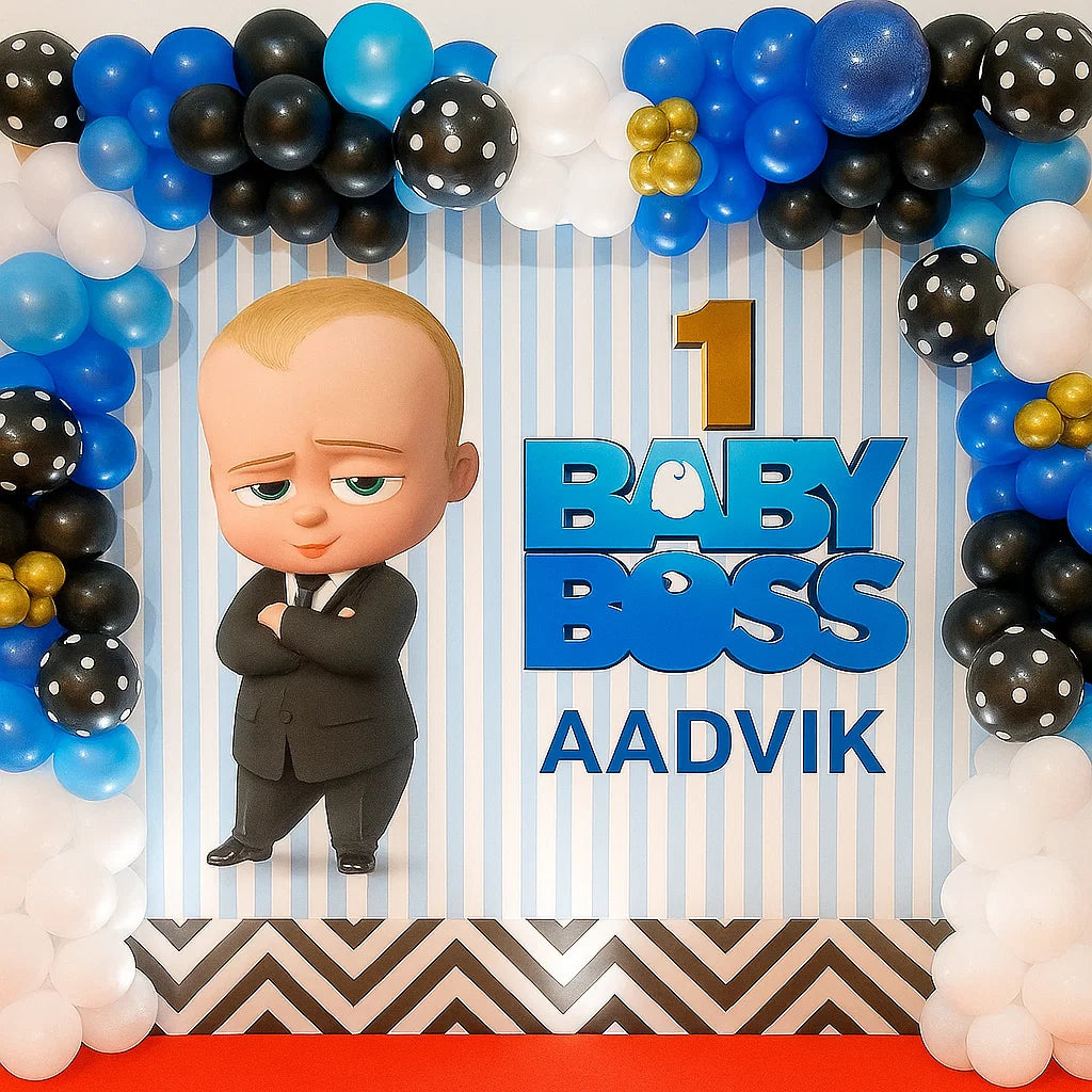 Boss Baby Theme Birthday Decor My Store