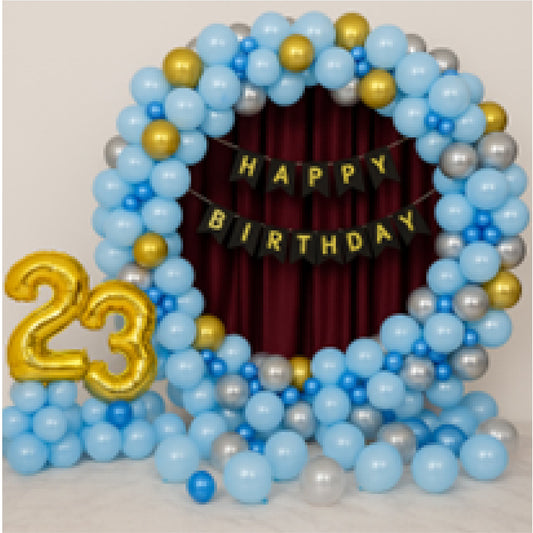 Skyblue Birthday Ring Décor My Store