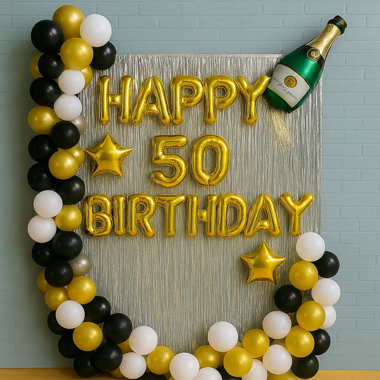 50th Birthay Bash Décor My Store