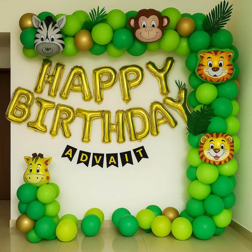 Jungle Theme Birthday Décor My Store