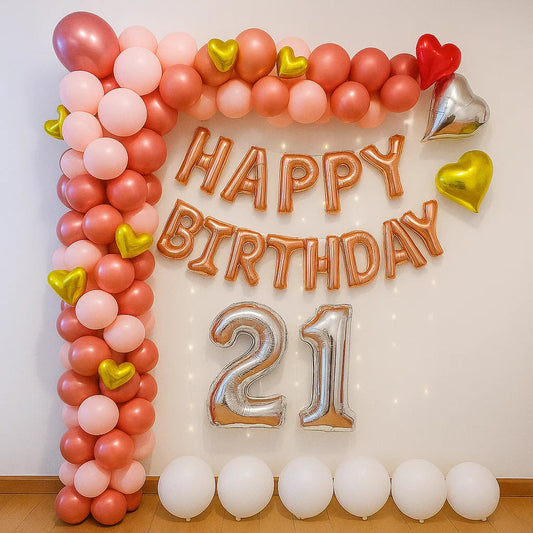 Pink Theme Birthday Decor My Store